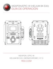 RED WEAPON HELIUM 8K S35 Guía De Operación