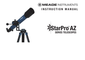 Meade Instruments StarPro AZ Serie Manual De Instrucciones