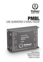 Palmer PMBL Manual De Usuario