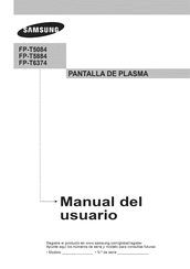 Samsung FP-T5884 Manual Del Usuario