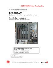 DECCO DECCODAF Manual De Instrucciones