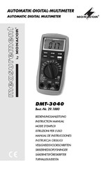 Monacor DMT-3040 Manual De Instrucciones