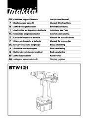 Makita BTW121 Manual De Instrucciones