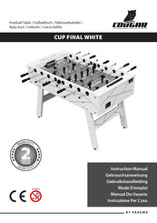 Pragma COUGAR CUP FINAL WHITE Manual De Usuario