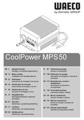 Dometic GROUP WAECO CoolPower MPS50 Instrucciones De Montaje