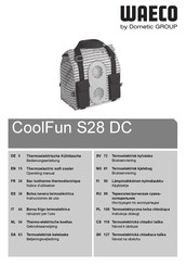 Dometic GROUP WAECO CoolFun S28 DC Instrucciones De Uso