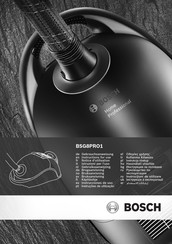 Bosch BSG8PRO1 Instrucciones De Uso