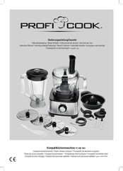 Profi Cook PC-KM 1063 Instrucciones De Servicio