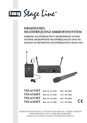 IMG STAGELINE TXS-636SET Manual De Instrucciones