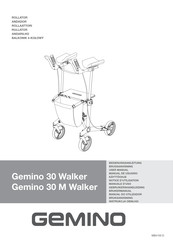 Sunrise Medical Gemino 30 M Walker Manual De Usuario