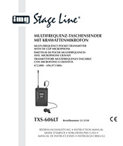 IMG TXS-606LT Manual De Instrucciones