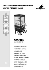 Monacor POPCORN Manual De Instrucciones