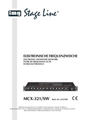 IMG STAGELINE MCX-321/SW Manual De Instrucciones