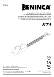 Beninca KT4 Manual De Usuario