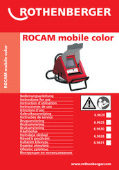 Rothenberger ROCAM mobile color Instrucciones De Uso