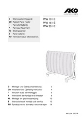 AKO WW 101 E Instrucciones De Montaje