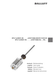 Balluff BTL7-E501-M1400-B-S32 Manual De Instrucciones