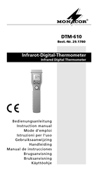 Monacor DTM-610 Manual De Instrucciones