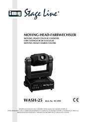 IMG STAGELINE WASH-25 Manual De Instrucciones