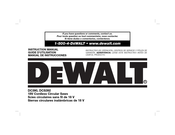 DeWalt DCS392 Manual De Instrucciones