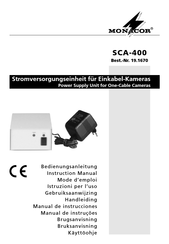 Monacor SCA-400 Manual De Instrucciones