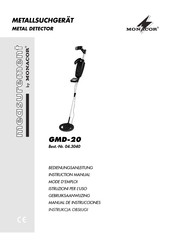 Monacor GMD-20 Manual De Instrucciones