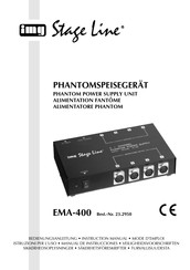 IMG STAGELINE EMA-400 Manual De Instrucciones