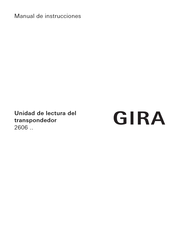 Gira 2606 Serie Manual De Instrucciones