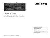 Cherry KC 1068 Manual De Instrucciones