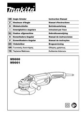 Makita M9001 Manual De Instrucciones