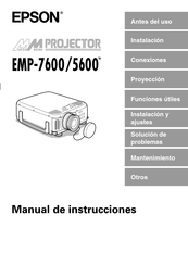 Epson EMP-7600 Manual De Instrucciones