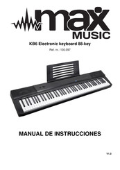 Max Music KB6 Manual De Instrucciones