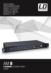 LD Systems AM 8 Manual De Usuario