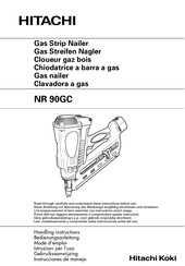 Hitachi NR 90GC Instrucciones De Manejo