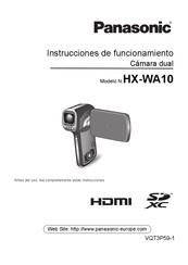 Panasonic HX-WA10 Instrucciones De Funcionamiento