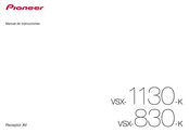 Pioneer VSX-830-k Manual De Instrucciones Y Operación
