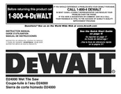 DeWalt D24000 Manual De Instrucciones