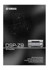 Yamaha DSP-Z9 Manual De Instrucciones