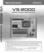 Roland VS-2000 Manual Del Usuario