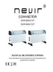 Nevir NVR-9505 CVT Manual De Instrucciones