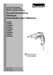 Makita FS6200A Manual De Instrucciones