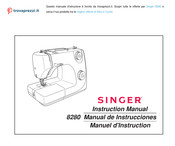 Singer 8280 Manual De Instrucciones