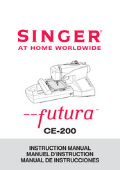 Singer CE-200 Manual De Instrucciones