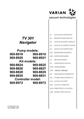 Varian TV 301 Navigator Manual De Instrucciones