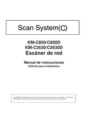 Kyocera KM-C2630 Manual De Instrucciones