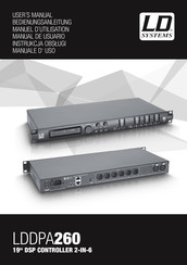 LD Systems LDDPA260 Manual De Usuario