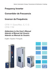 WEG CFW-11M Manual Del Usuario