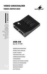 Monacor SCD-50 Manual De Instrucciones
