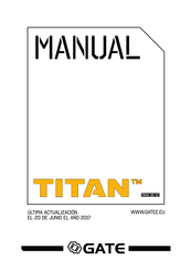 Gate TITAN Manual Del Usuario