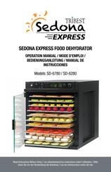 Tribest Sedona Express SD-6780 Manual De Instrucciones